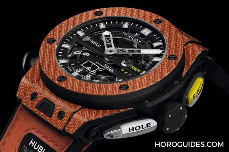 橘色、超輕量、可計桿數(shù)，Hublot Big Bang Unico高爾夫球表新色亮相-復(fù)刻表