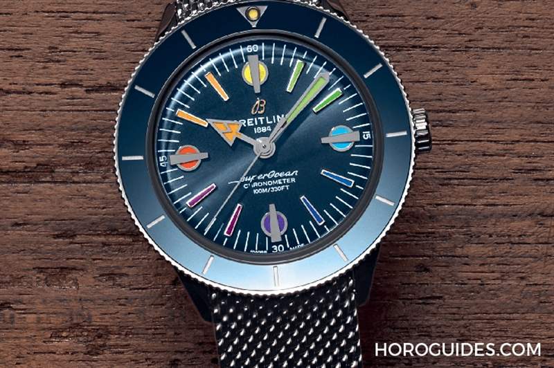 BREITLING - 點亮彩虹，向抗疫醫(yī)護英雄致敬｜百年靈Superocean Heritage  '57 限量版II