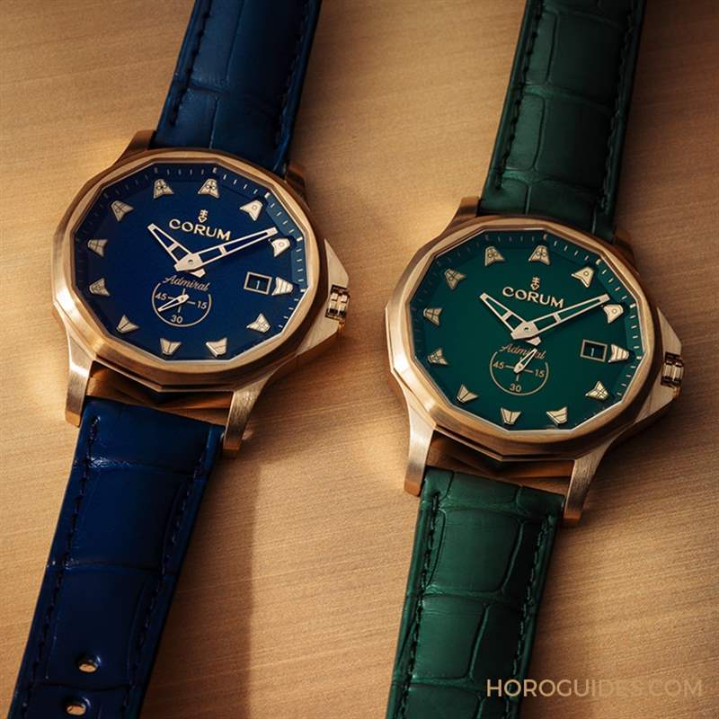 CORUM - 純粹海事風(fēng)味，CORUM Admiral 海軍上將青銅腕表