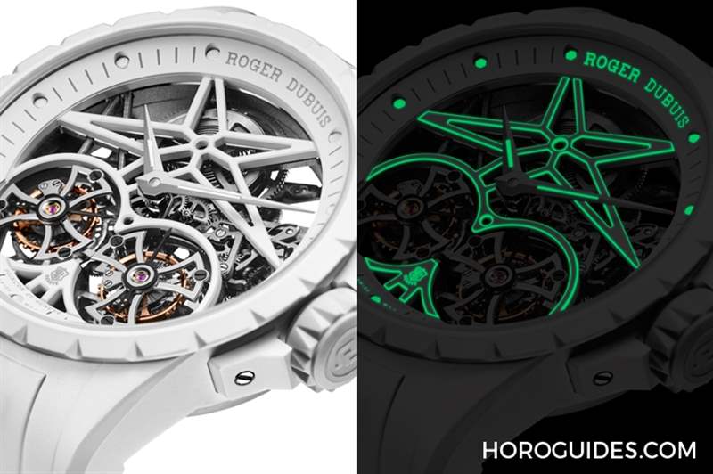 ROGER DUBUIS - 制表界首見至輕素材加持！ 越夜越光的Roger Dubuis Excalibur Twofold