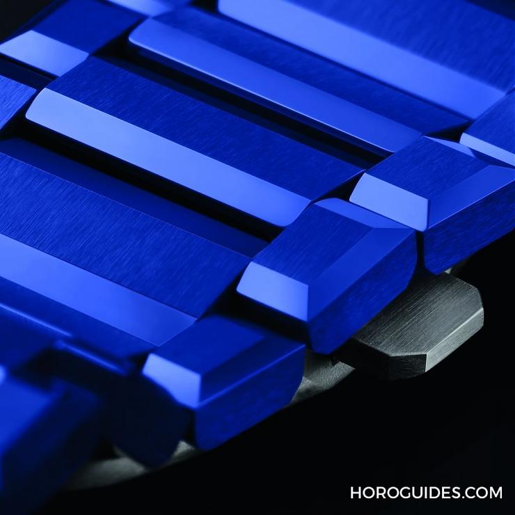 HUBLOT - 穿出正裝清爽感HUBLOT Big Bang Integrated彩色陶瓷鏈帶計時碼表