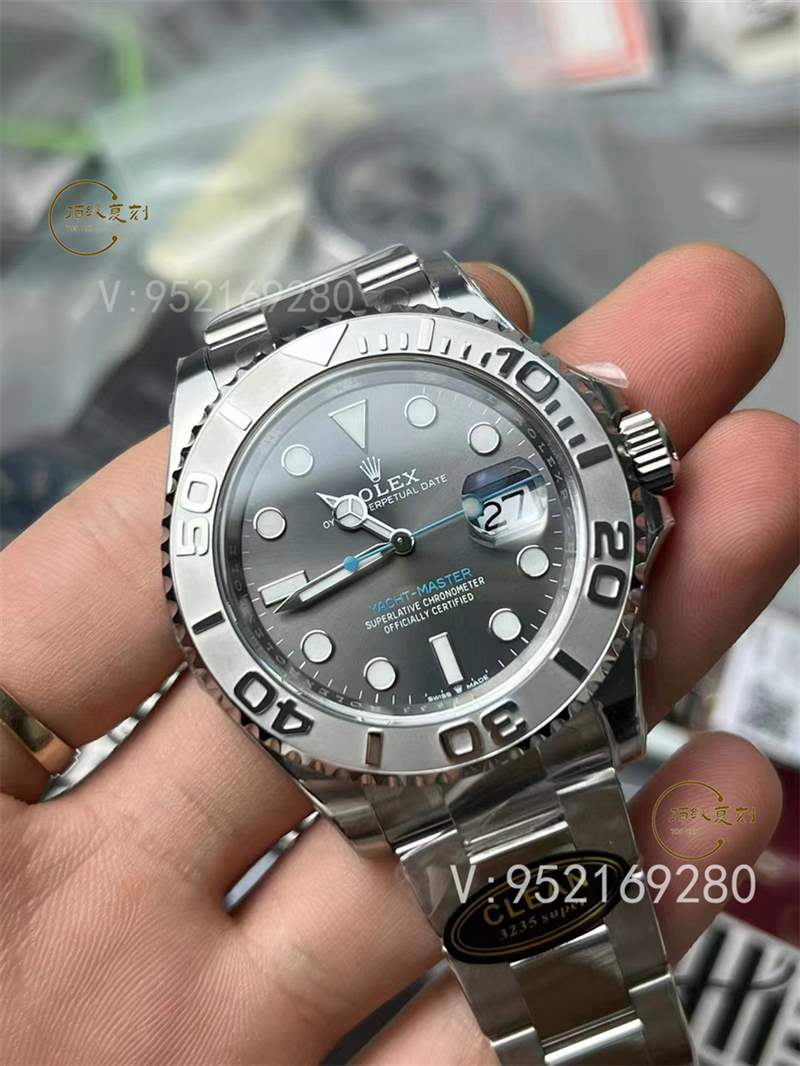 C廠(chǎng)(Clean廠(chǎng))勞力士灰游艇名仕3235機(jī)芯復(fù)刻表做工怎么樣-復(fù)刻表
