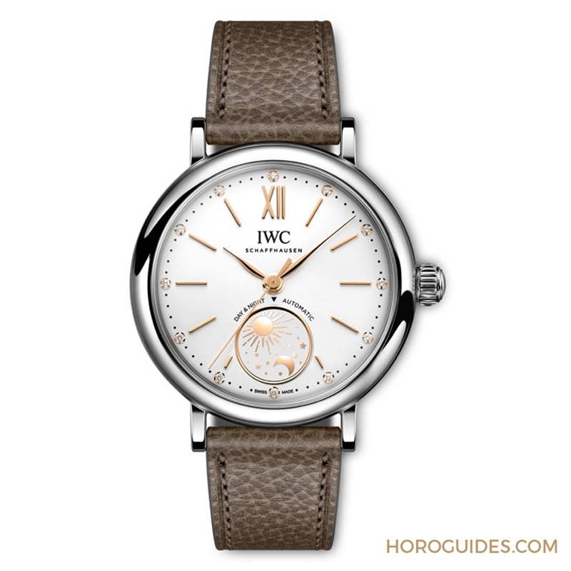 IWC - 柔潤質(zhì)感，迷人英氣｜IWC柏濤菲諾日夜顯示自動(dòng)腕表34