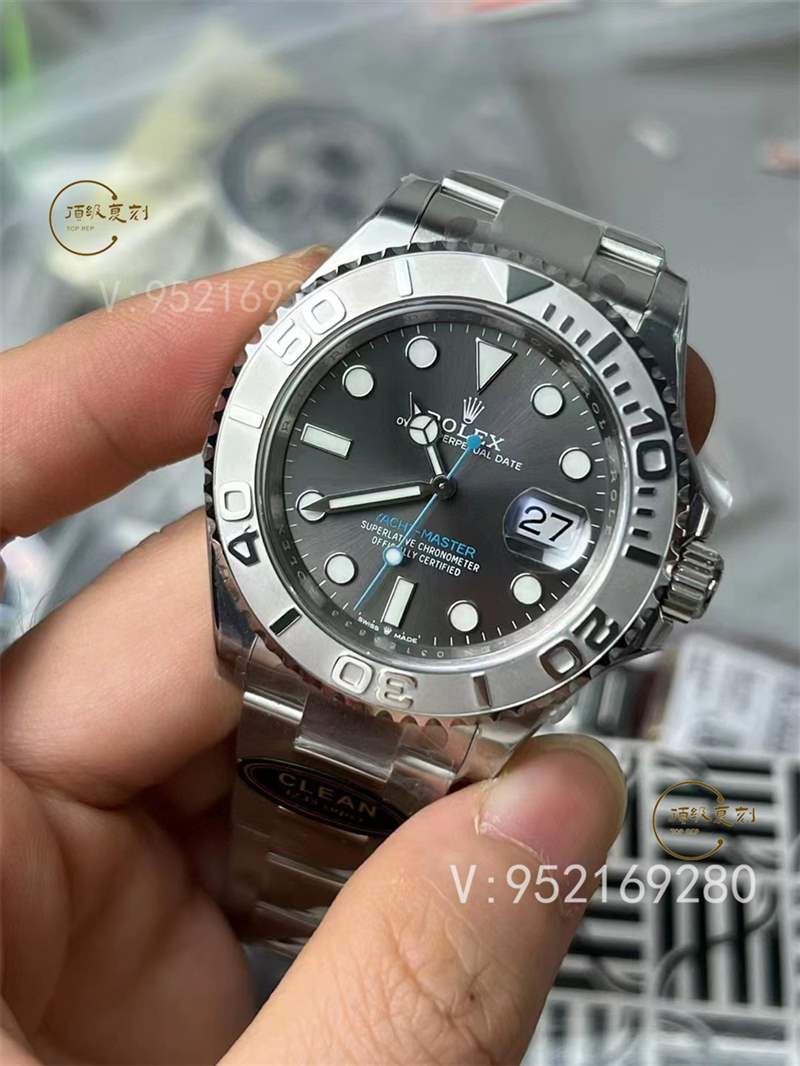 C廠(chǎng)(Clean廠(chǎng))勞力士灰游艇名仕3235機(jī)芯復(fù)刻表做工怎么樣-復(fù)刻表