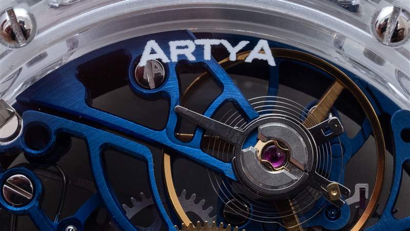 動手操作：Artya Wave 水晶藍(lán)寶石表殼手表