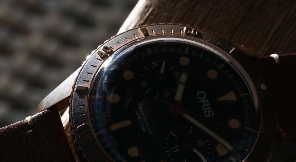 Oris Carl Brashear 計(jì)時(shí)碼表限量版青銅腕表