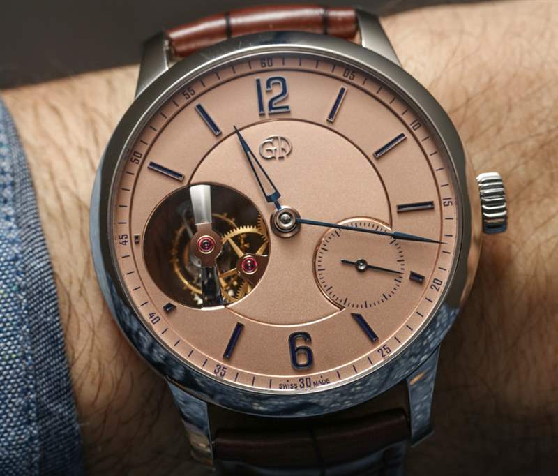 Greubel?Forsey高珀富斯24 Secondes Vision橙紅盤陀飛輪腕表