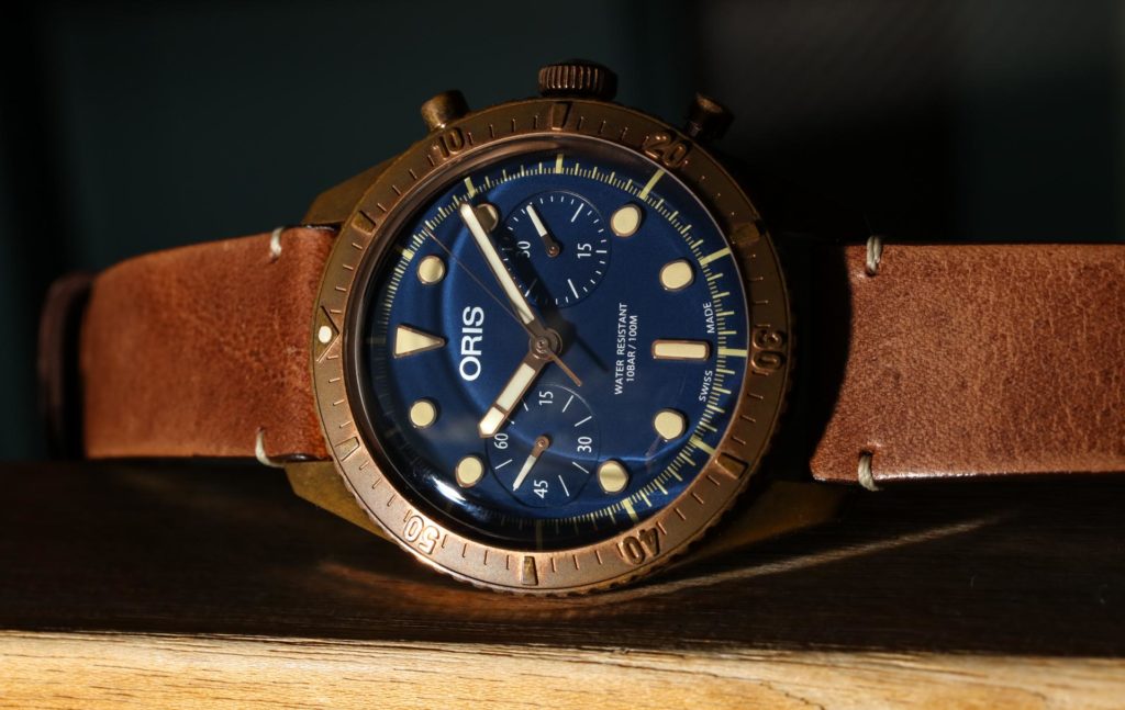 Oris Carl Brashear 計(jì)時(shí)碼表限量版青銅腕表