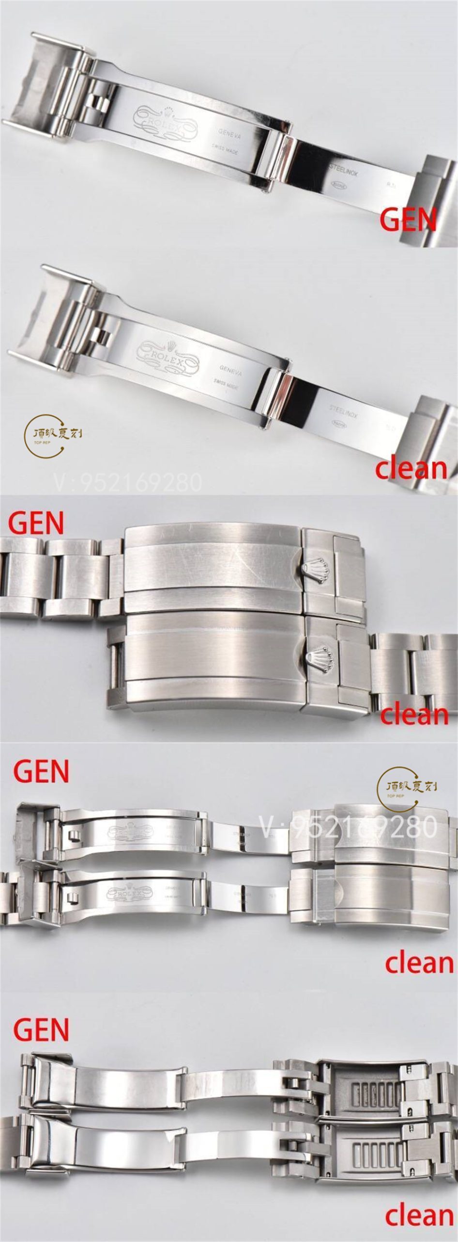 C廠綠水鬼對(duì)比正品評(píng)測(cè)-Clean廠勞力士綠水鬼真假對(duì)比怎么樣