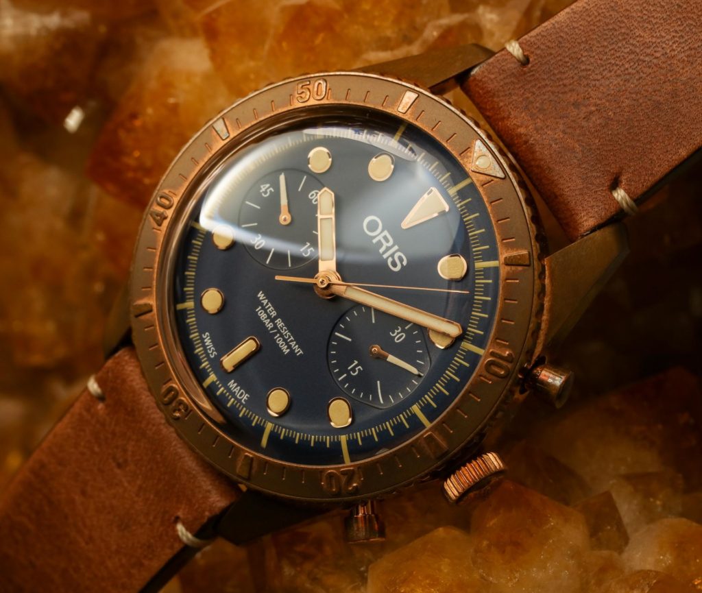 Oris Carl Brashear 計(jì)時(shí)碼表限量版青銅腕表