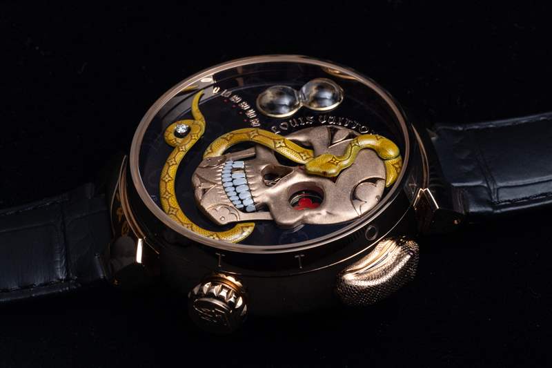 動(dòng)手：路易威登 Tambour Carpe Diem Automaton 手表