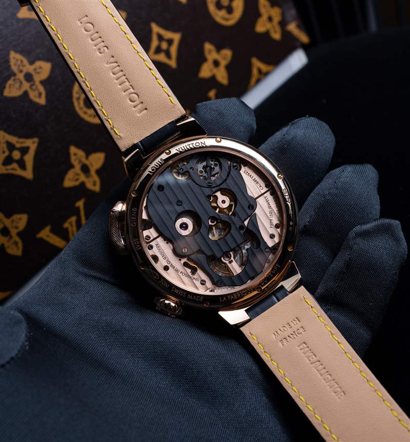 動(dòng)手：路易威登 Tambour Carpe Diem Automaton 手表