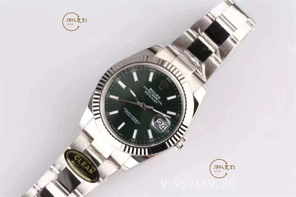 C廠新品薄荷綠日志3235機(jī)芯復(fù)刻表怎么樣,C廠clean廠勞力士薄荷綠日志評測