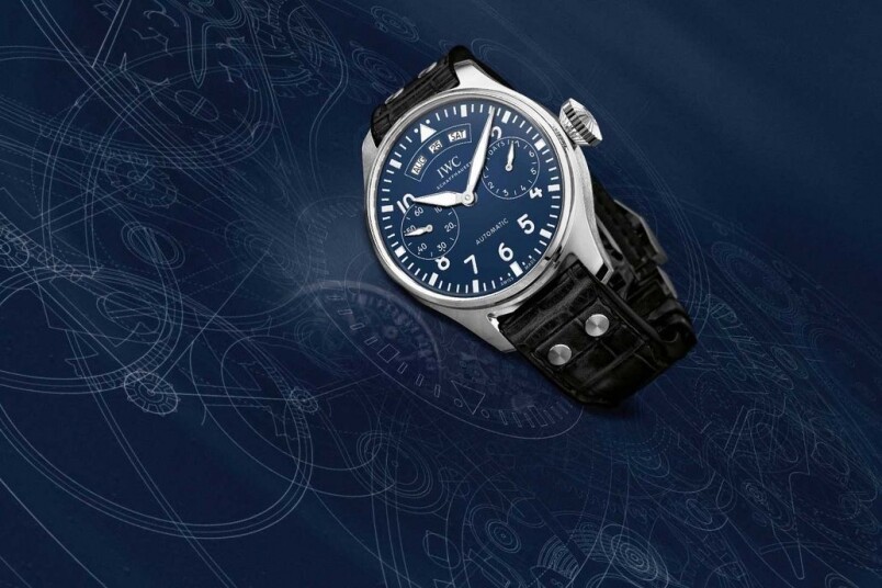 IWC帶來限量藍(lán)白漆面腕表！