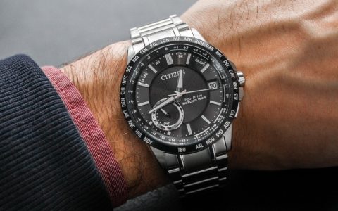 西鐵城衛星電波世界時間GPS F150手表上手