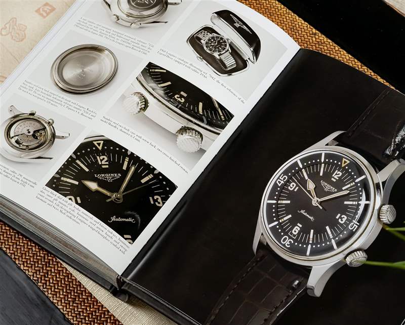 復(fù)古浪琴 ref 的圖像。 7042 in John Goldberger 的 Longines 傳奇手表