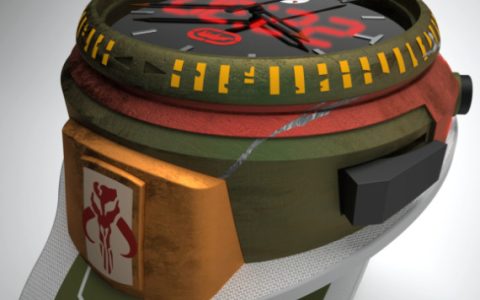 Boba Fett的星球大戰手表