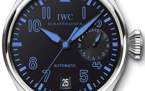IWC萬國表藍色大型飛行員腕表