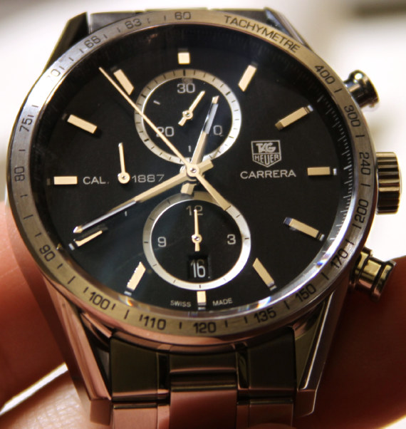 泰格豪雅卡萊拉Tag Heuer?Carrera計(jì)時(shí)機(jī)芯1887腕表