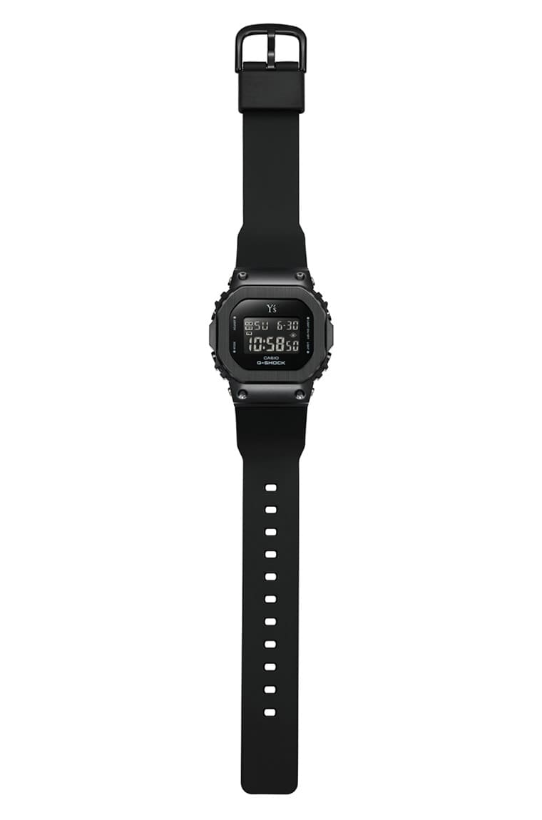 G-SHOCK與山本耀司主理品牌Y's合作打造時尚聯(lián)名表GM-S5600