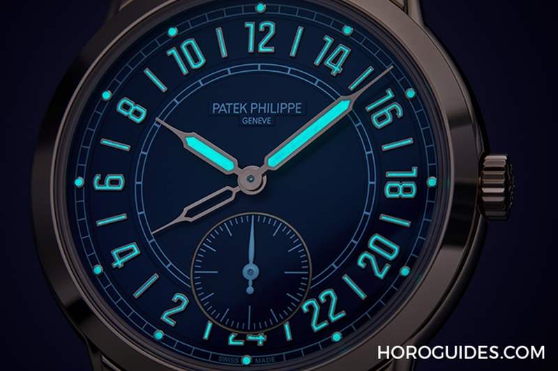 PATEK PHILIPPE - 百達翡麗Calatrava 5224R-001兩地時間腕表原創二十四小時顯示