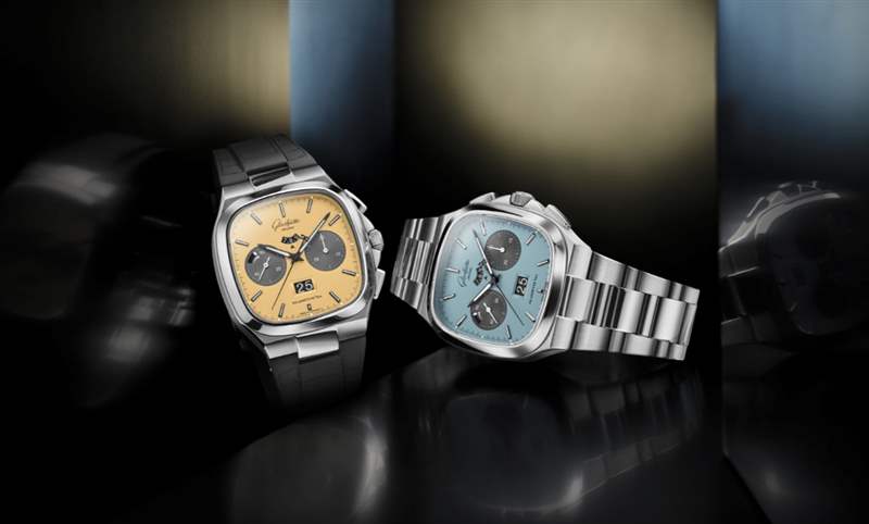 GLASHüTTE ORIGINAL - 格拉蘇蒂七零年代大日歷計時腕表新色亮相，捕捉1970年代的夏日絢爛