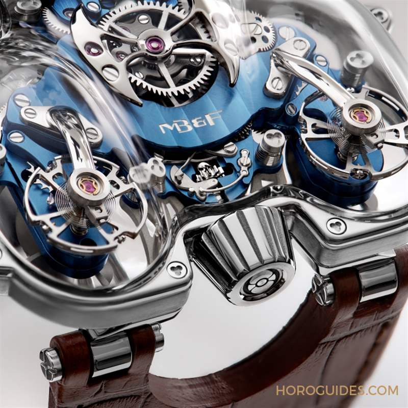 MB&F - 最美機(jī)芯雙色齊發(fā)｜MB&F HM9 Sapphire Vision