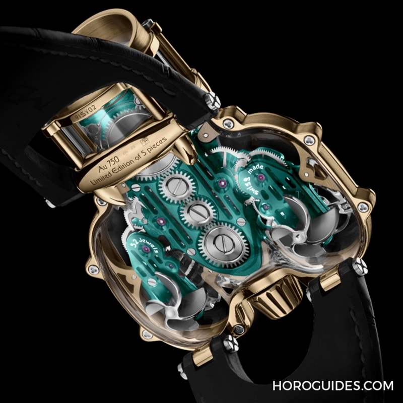 MB&F - 最美機(jī)芯雙色齊發(fā)｜MB&F HM9 Sapphire Vision