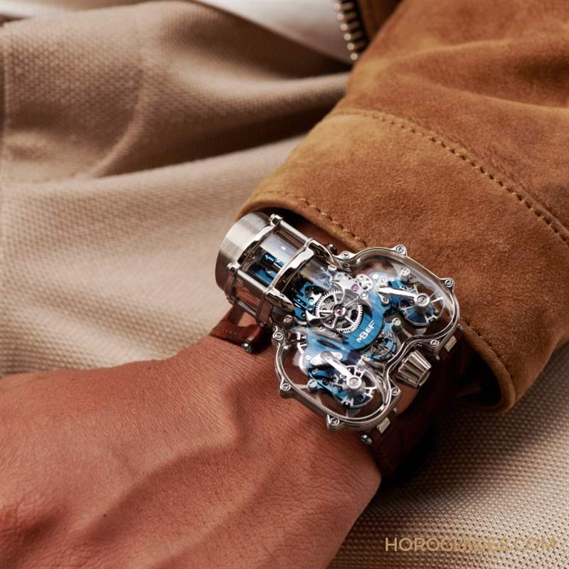 MB&F - 最美機(jī)芯雙色齊發(fā)｜MB&F HM9 Sapphire Vision
