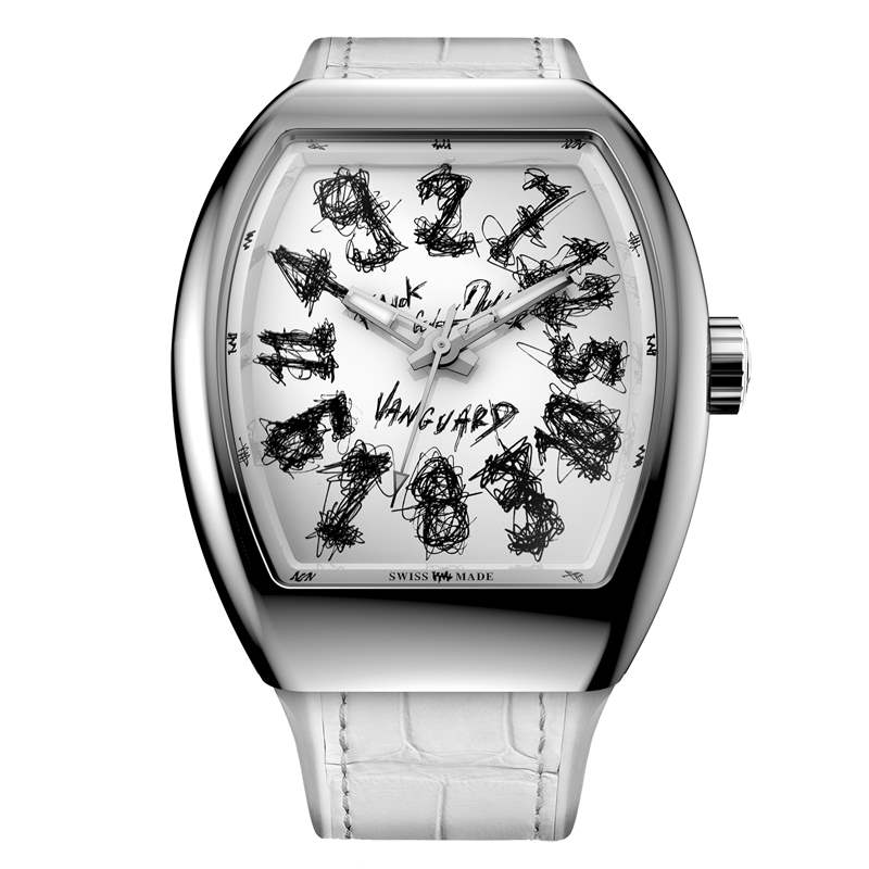 Franck Muller推出Vanguard Crazy Hours Hom Nguyen藝術(shù)家合作版限量腕表：瘋狂時標(biāo)字體