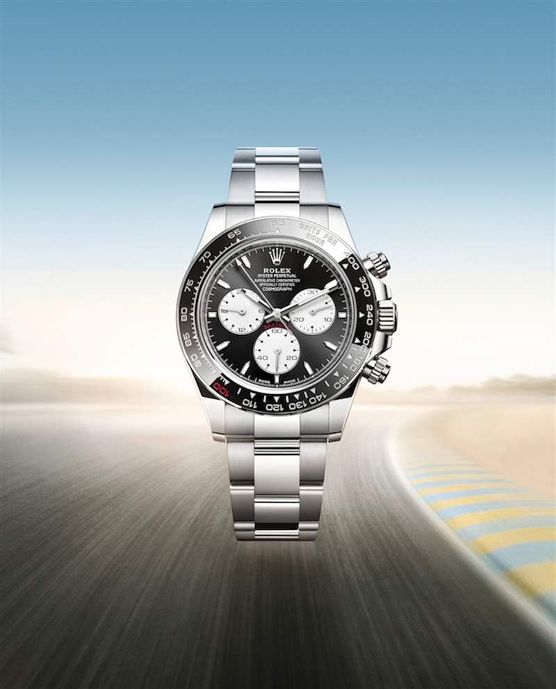 勞力士推出勒芒24小時耐力賽百年紀念版Oyster Perpetual Comosgraph Daytona腕表，未定價。 （Rolex官網）