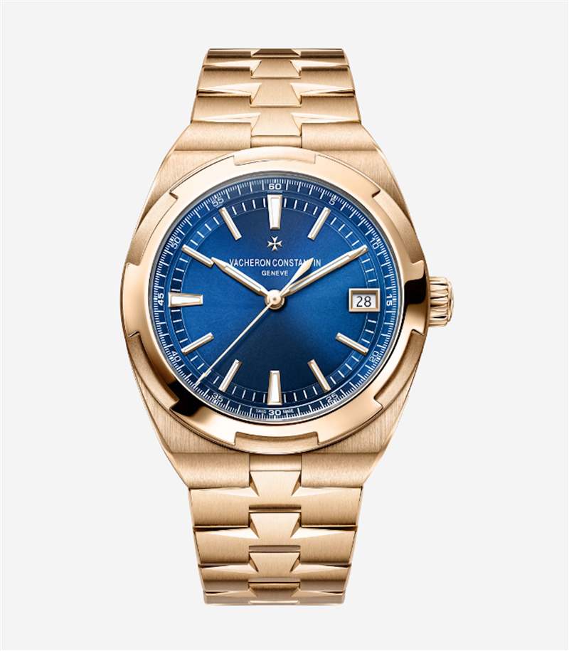 江詩丹頓Overseas玫瑰金大三針（VACHERON CONSTANTIN官網）