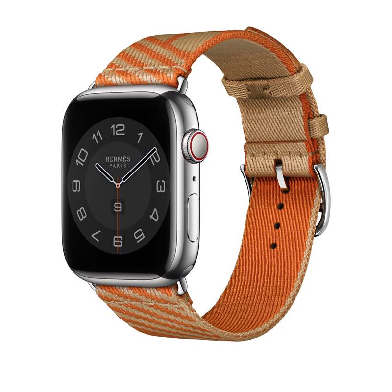 Hermès推出Apple Watch表帶新作：馬術鏈條元素，鏤孔H圖案