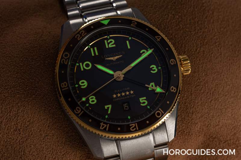 LONGINES - 為此地與彼時，都鍍上Golden Hour：浪琴表Spirit Zulu Time，新增18K黃金細節(jié)