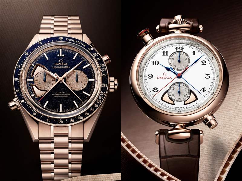 歐米茄推出Speedmaster Chrono Chime和Olympic 1932 Chrono Chime雙追針計(jì)時(shí)鳴響三問(wèn)腕表