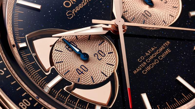 歐米茄推出Speedmaster Chrono Chime和Olympic 1932 Chrono Chime雙追針計(jì)時(shí)鳴響三問(wèn)腕表