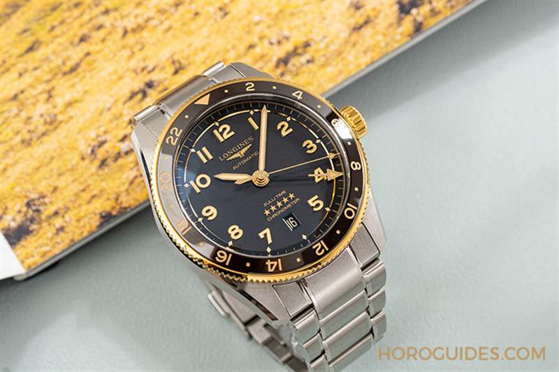 LONGINES - 為此地與彼時，都鍍上Golden Hour：浪琴表Spirit Zulu Time，新增18K黃金細節(jié)