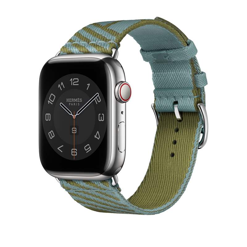 Hermès推出Apple Watch表帶新作：馬術鏈條元素，鏤孔H圖案