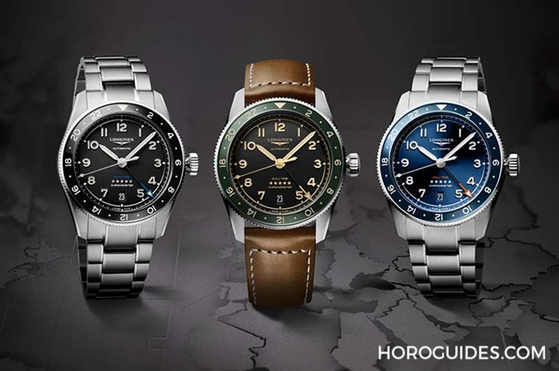LONGINES - 為此地與彼時，都鍍上Golden Hour：浪琴表Spirit Zulu Time，新增18K黃金細節(jié)