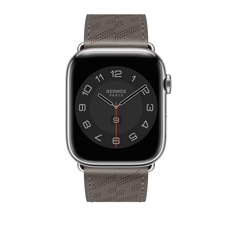 Hermès推出Apple Watch表帶新作：馬術鏈條元素，鏤孔H圖案