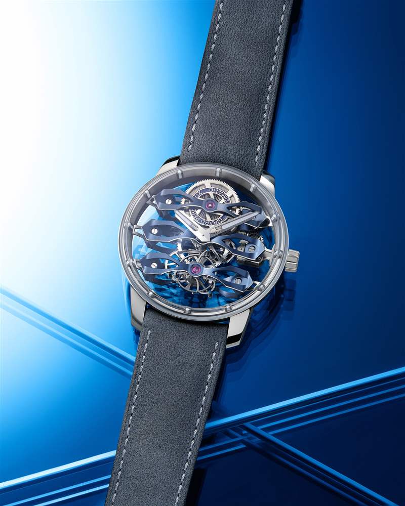 Bucherer推出3枚Bucherer Blue時計新作：Girard-Perregaux、H. Moser & Cie.和L’Epe?e合作版
