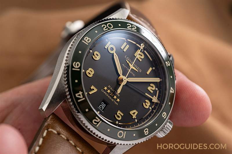 LONGINES - 為此地與彼時，都鍍上Golden Hour：浪琴表Spirit Zulu Time，新增18K黃金細節(jié)