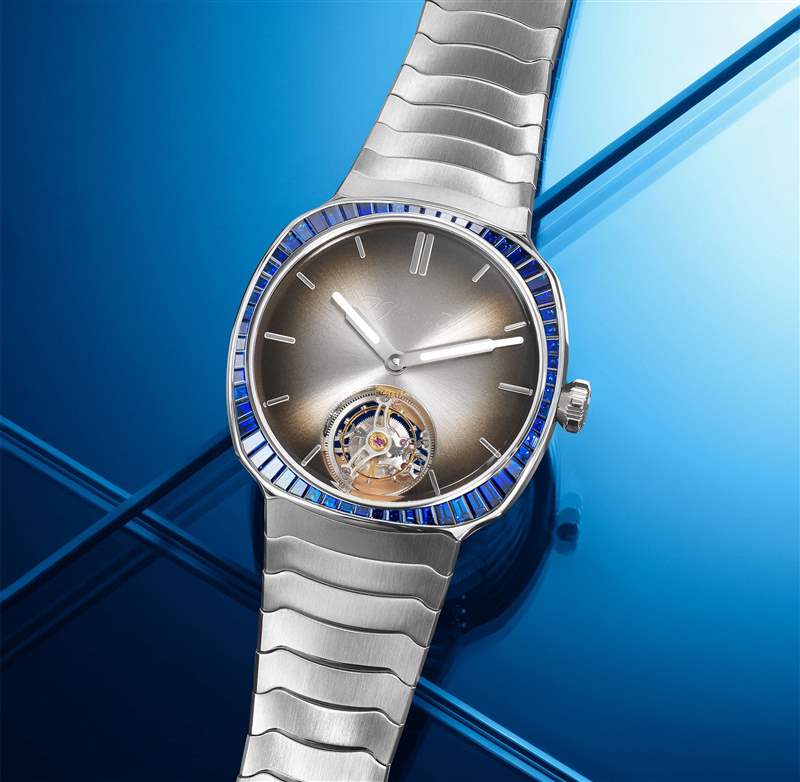 Bucherer推出3枚Bucherer Blue時計新作：Girard-Perregaux、H. Moser & Cie.和L’Epe?e合作版