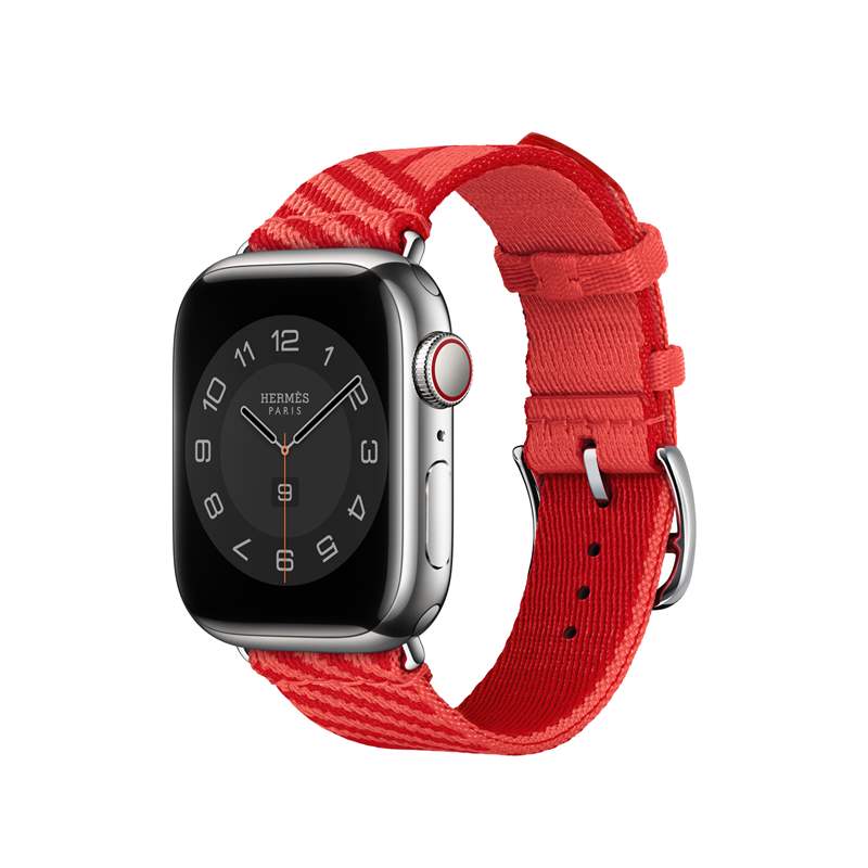 Hermès推出Apple Watch表帶新作：馬術鏈條元素，鏤孔H圖案