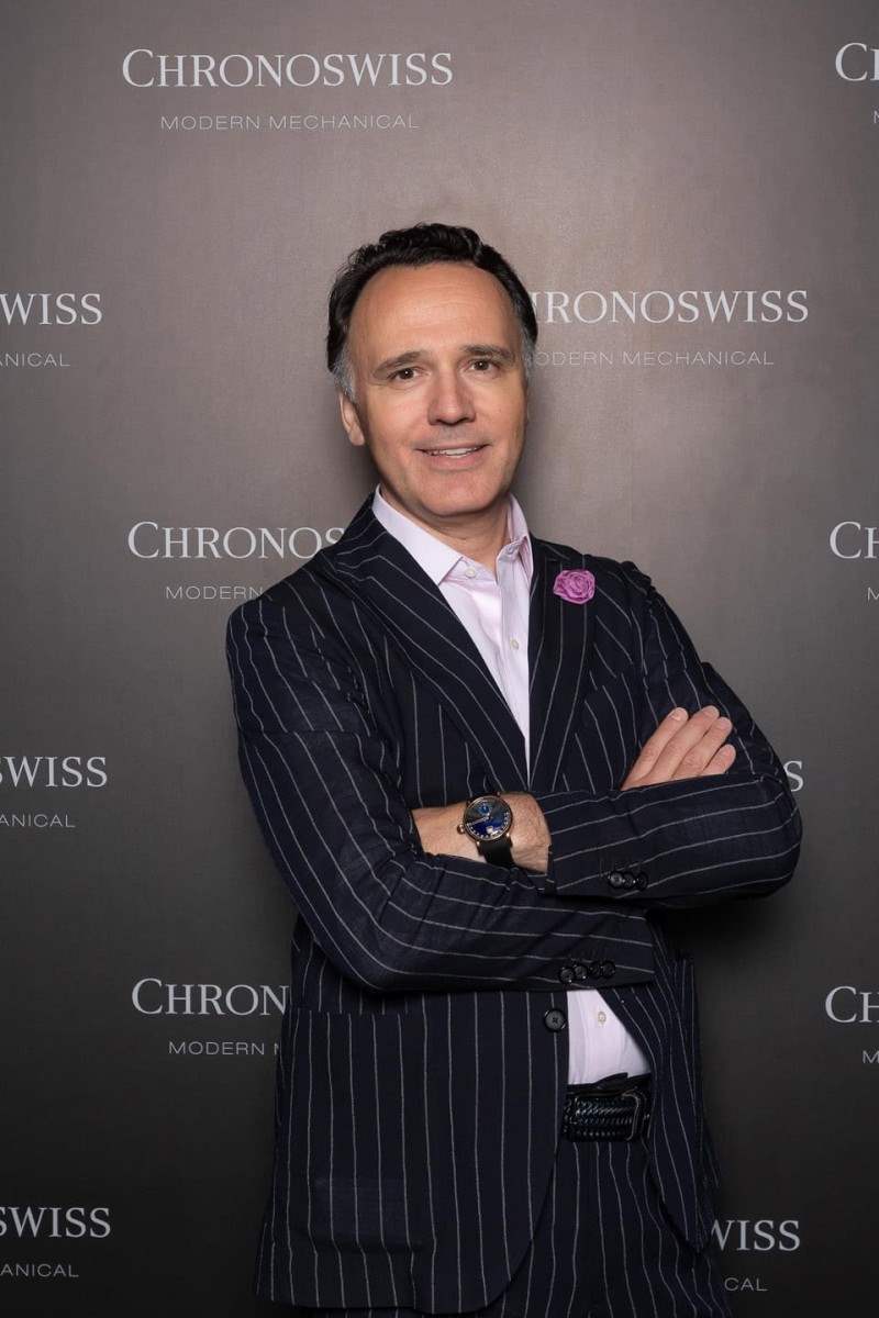 CHRONOSWISS瑞寶回歸臺灣市場創立40周年呈獻限量大作Delphis Oracle手表