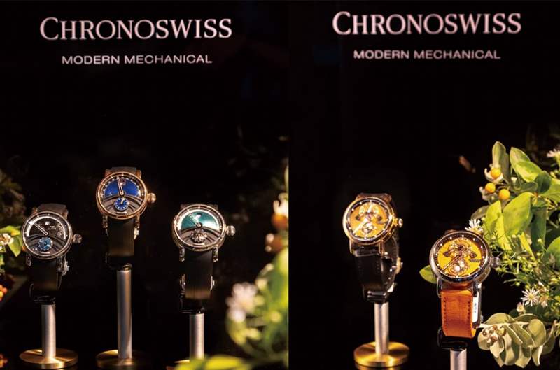 CHRONOSWISS瑞寶回歸臺灣市場創立40周年呈獻限量大作Delphis Oracle手表