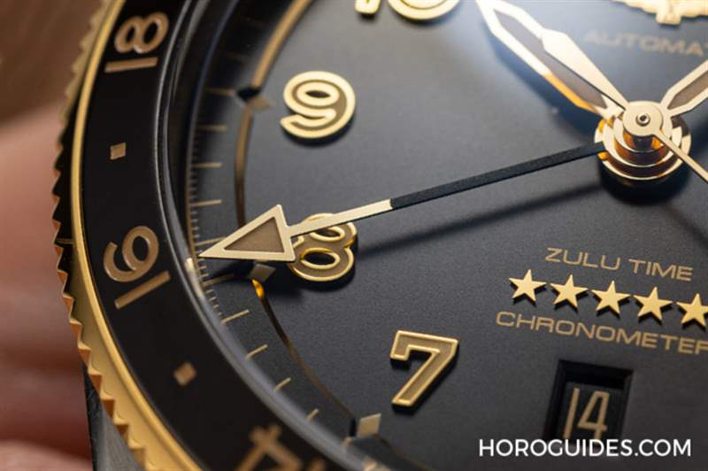 LONGINES - 為此地與彼時，都鍍上Golden Hour：浪琴表Spirit Zulu Time，新增18K黃金細節(jié)