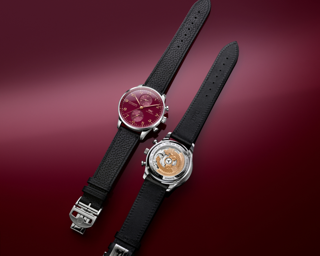 紅火開年、騰龍在背！ IWC Portugieser系列計時碼表龍年特別版登場