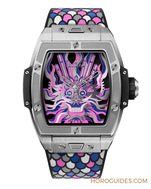 HUBLOT - 表上祥龍剪影｜HUBLOT融合剪紙藝術(shù)創(chuàng)Spirit of Big Bang鈦金龍表