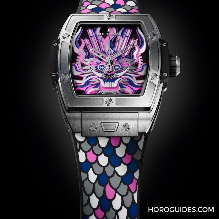 HUBLOT - 表上祥龍剪影｜HUBLOT融合剪紙藝術(shù)創(chuàng)Spirit of Big Bang鈦金龍表